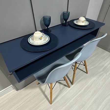 13- Studio Decorado Lindo! Otimo Para Casal!!! 库里提巴 外观 照片