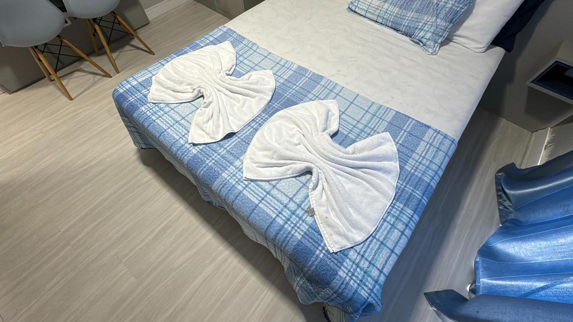 13- Studio Decorado Lindo! Otimo Para Casal!!! 库里提巴 外观 照片